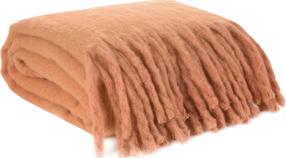 Pledi Mila Line K144-G, oranža krās., 130 cm x 170 cm