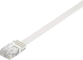 Laidas Goobay U/UTP Cat6 Flat RJ-45, RJ-45, 20 m, balta sp.