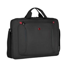 Nešiojamo kompiuterio krepšys Wenger BQ Toploader 611906, juoda sp./raudona sp., 14 l, 14.1-16"