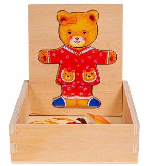Puidust pusle Smily Play Girl SPW83593, 18 tk, mitmevärviline