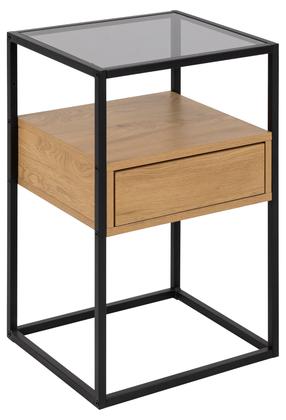 Öökapp Randolf 96333, tamm v./must v., 60 cm x 35 cm x 40 cm