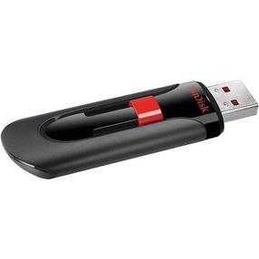 USB mälupulk SanDisk Cruzer Glide, must v., 64 GB