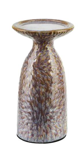 Žvakidė Mondex Yarine Beige, keramika, 20 cm, ruda sp.