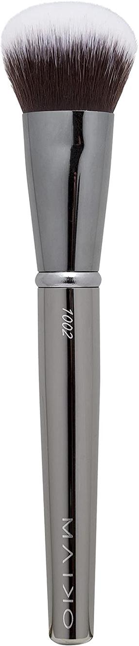 Щеточкa, для основы под макияж Maiko Luxury Grey 1002, серый цв.