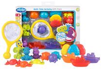 Vonios žaislų komplektas Playgro Bath Time Activity Gift Pack 0187486, įvairių spalvų, 16 vnt.