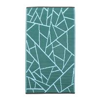 Kilimas lauko terasoms Ice, mėlyna sp., 68.5 cm x 125.5 cm