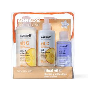 Näohooldustoodete komplekt naistele Agrado Pack Vit C, 3 tk