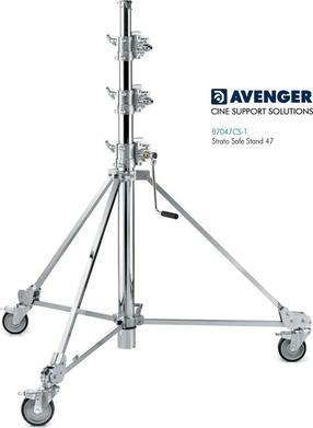 Trīskāju statīvs Avenger Strato Safe 47, alumīnijs/tērauds