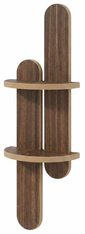 Sieninė lentyna Kalune Design Artmtkwll4, wenge sp., 80 cm x 26 cm x 13 cm