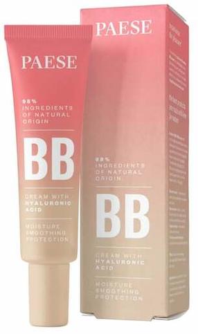 BB kreem Paese Hyaluronic Acid, natural v., 03w, 30 ml