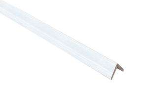 Viimistlusnurk Domoletti, valge v., 248 cm x 2.4 cm