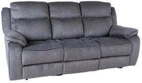 Sofa Home4you Gentry 3-Seater, pilka sp., 213 x 98 cm x 105 cm