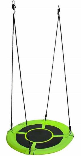 Ligzdas šūpoles bērniem Malatec 23515, 120 cm, 170 cm, zaļa krās.