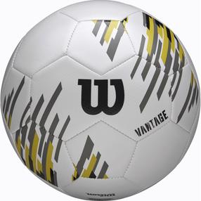 Futbola bumba Wilson Vantage NCAA, 5 izmērs, balta krās./dzeltena krās./pelēka krās.
