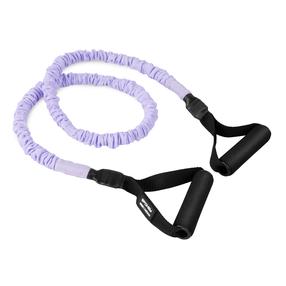Pretestības gumija Spokey Supra Tube, 120 cm x 1 cm, melna krās.