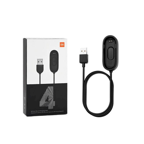 Uzlādes vads Xiaomi, Mi Band 4, melna krās.