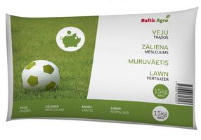 Trąšos vejoms Baltic Agro, granuliuotos, 15 kg