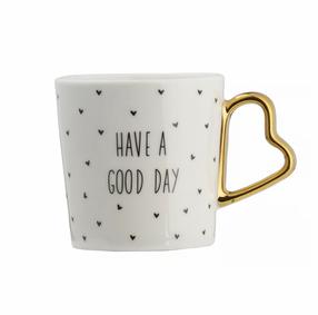 Tass Ambition Amore Good Day, kuldne v./valge v./must v., 0.4 l