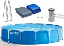 Baseinas, karkasinis Intex Frame Pool 28242GN, mėlyna sp., 457 x 122 cm