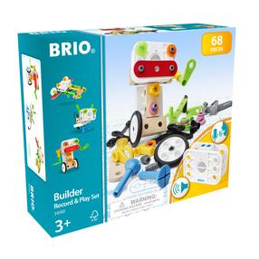 Конструктор Brio Builder Record & Play Set 34592, 68 шт.