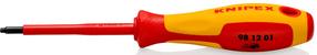 Отвертка Knipex For Robertson Screws, 98 12 01, квадрат, изолированный, 18.5 см