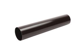 Lietus caurule 4M, 400 cm, Ø 8 cm, polivinilhlorīds (pvc), brūna krās.