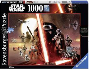 Dėlionė Ravensburger Star Wars The Force Awakens 19549, 70 cm x 50 cm, 1000 vnt., įvairių spalvų