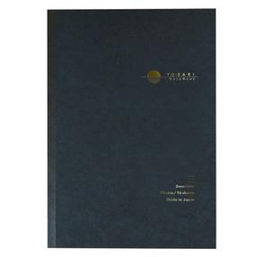 Užrašų knygelė Nakabayashi Yu-Sari NYN-B501-NU, linijomis, B5, juoda sp.