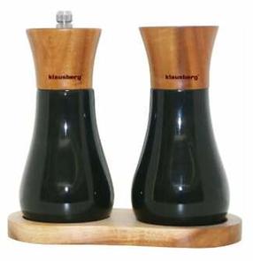 Мельница для соли и перца Klausberg 7594, коричневый цв./черный цв., 3 шт.