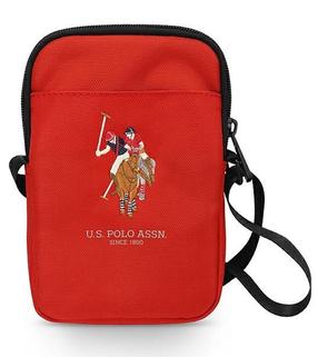 Telefona vāciņš U.S. Polo Assn. USPBPUGFLRE, sarkana krās., Universāla
