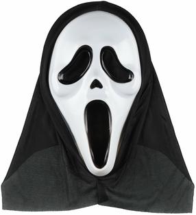 Dekoratīvie zirnekļi pieaugušajiem, spoks Festi Screaming Ghost 637512, balta krās./melna krās.