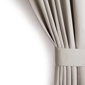 Užtemdančios užuolaidos Restilo Blackout, šviesiai smėlinė, 285 cm x 250 cm
