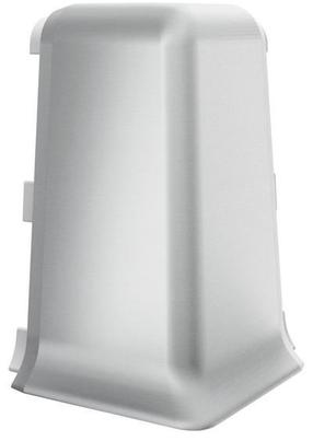 Наружный угол плинтуса Vox Esquero Duo Skin 651, серебристый цв., 2 шт.