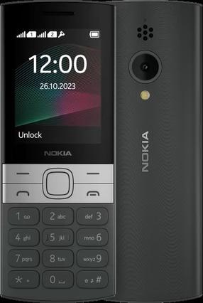 Telefons ar pogām Nokia 150, 4 MB, melns krās.