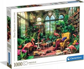 Dėlionė Clementoni The Greenhouse Library 39889, 50 cm x 70 cm, 1000 vnt., įvairių spalvų