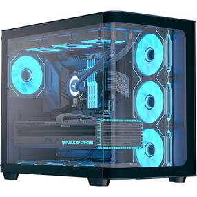 Datora korpuss AeroCool P500C, melna krās.