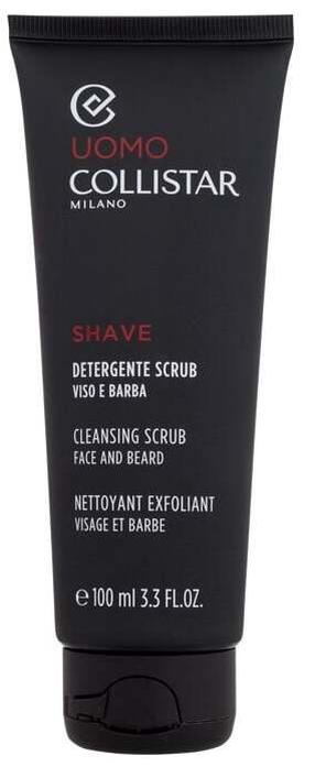 Sejas skrubis Collistar Uomo Cleansing Scrub Face And Beard, 100.0 ml