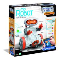 Žaislinis robotas Clementoni Mio robot 705053bl, balta sp./oranžinė sp./pilka sp.