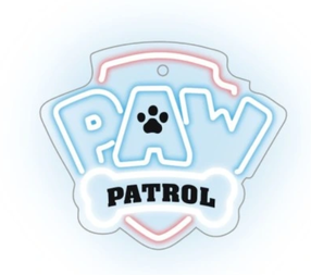 Dekoratsioon "Paw Patrol" Forever Light OW-130146 LED-valgustusega, 25 cm, sinine v./valge v./roosa v.
