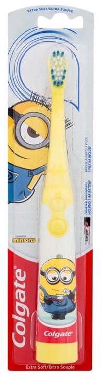 Elektrinis dantų šepetėlis Colgate Minions, geltona sp.