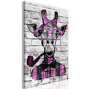 Reprodukcija Artgeist Giraffe with Pipe, g-c-0182-b-c, 40 cm x 60 cm