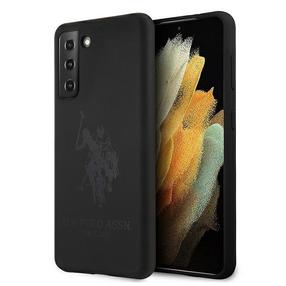 Telefona vāciņš U.S. Polo Assn. USHCS21SSLHRTBK For Samsung Galaxy S21, melna krās., Samsung