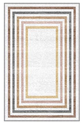Paklājs Conceptum Hypnose EEXFAB878, balta krās./daudzkrāsaina, 220 cm x 140 cm