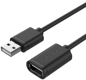 Kabelis Unitek USB 2.0 Extension Y-C417GBK USB 2.0 male, USB 2.0 female, 3 m, melna krās.
