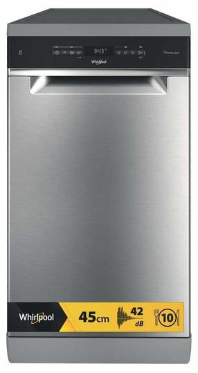 Indaplovė Whirlpool WH6FB10BS7A0X, nerūdijančiojo plieno sp.