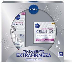 Sejas kopšanas līdzekļu komplekts sievietēm Nivea Cellular Expert Lift Extra Firming Treatment, 80 ml, SPF 30, 2 gab.