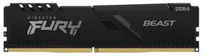 Operatiivmälu (RAM) Kingston Fury Beast, DDR4, 8 GB, 3200 MHz