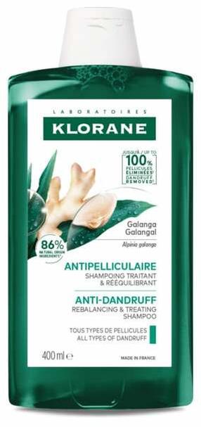 Šampoon Klorane Anti-Dandruff Galanga, 400 ml