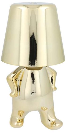 Galda stāvlampas OEM Gold Man Art Deco, LED, zelta krās./zelta krās.