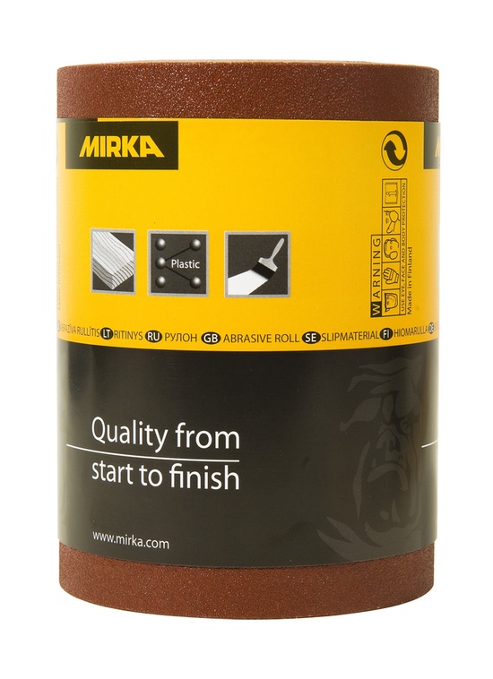 Liivapaberirull Mirka, 120, 500 cm x 11.5 cm